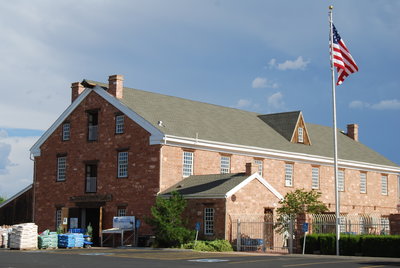 Since 1998, Star Nursery has owned the historic Cotton Mill Factory in Washington City, Utah. For many years during the 19th century, the factory was at the center of cotton production in Washington County. (Photo by Loren Webb)