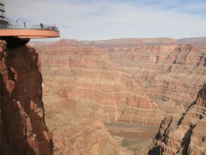 The Skywalk at Grand Canyon West Rim