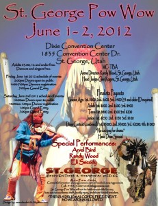 Pow wow, 2012 Schedule